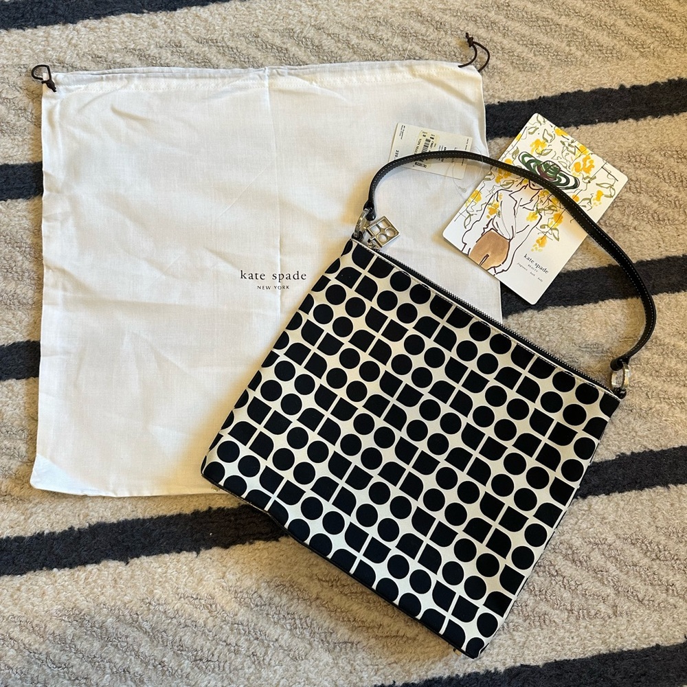 Kate Spade patterned purse NWT